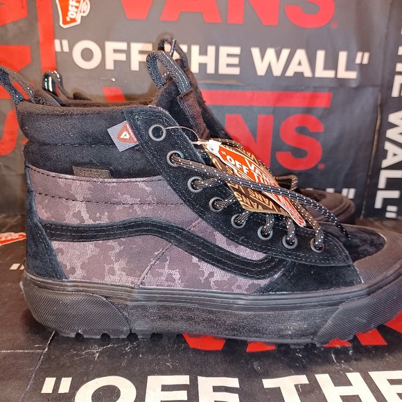 Vans Sk8 Hi Mte 2 Black Camo Men's 7/Women's 8.5 Camouflage VN0A5HZZ50K - Picture 1 of 13